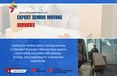 Expert Senior Moving Services in Oakville
