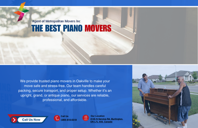 the best affordable piano movers in Oakville