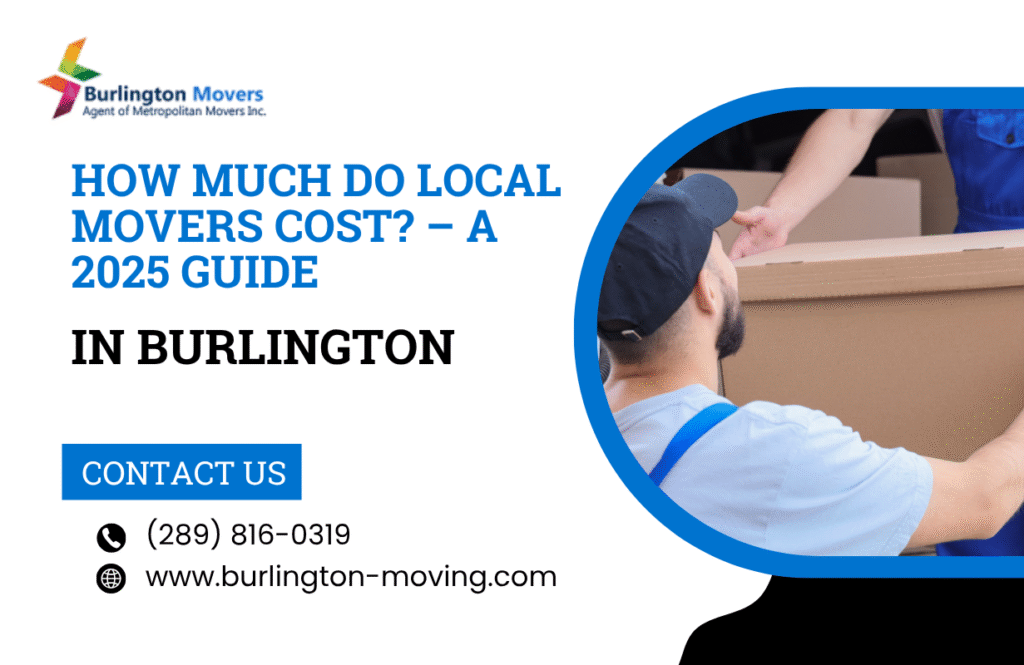 Burlington Local Movers Cost