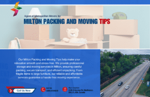 Milton packing and moving tips