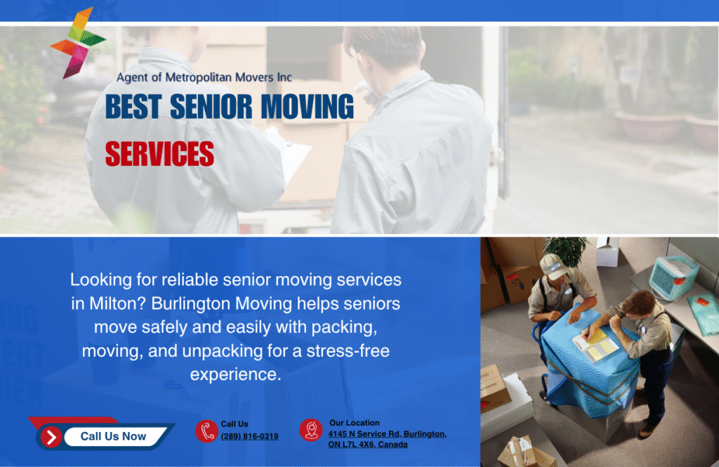 Senior Moving Services in Milton