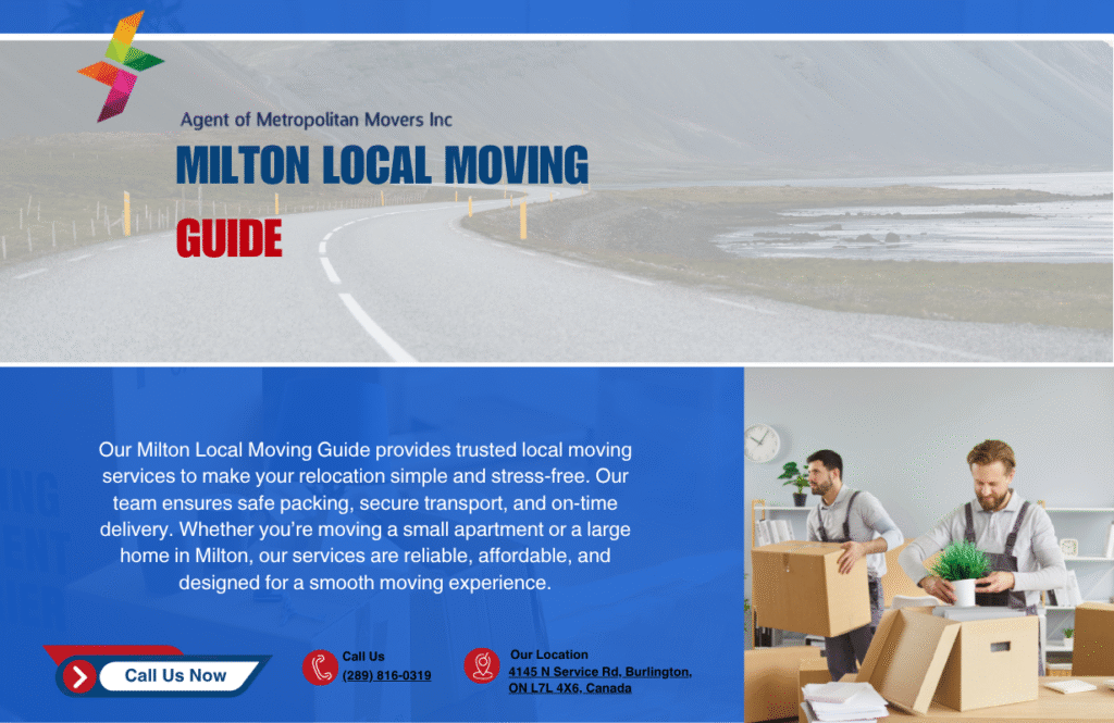 Milton Local Moving Guide