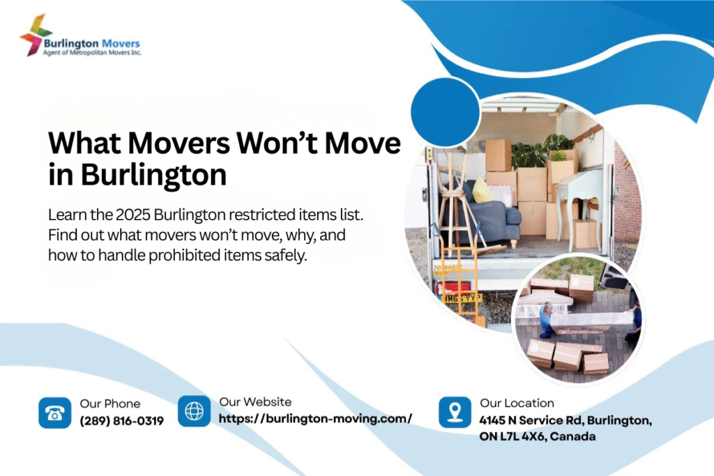 moving in Burlington weather