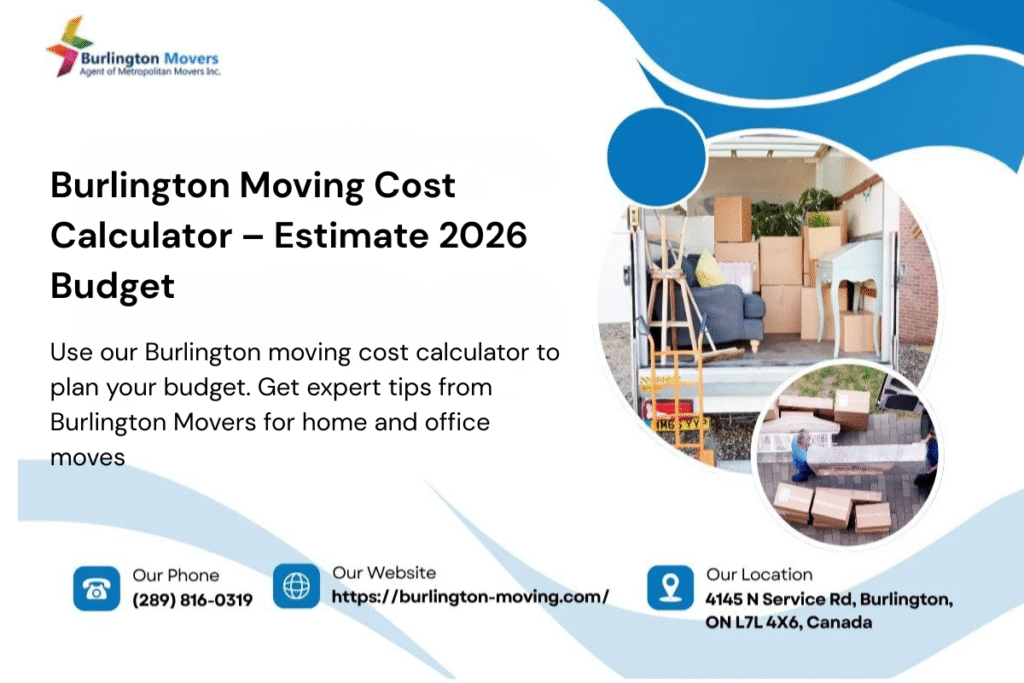 Burlington moving cost calculator