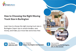 moving truck size in Burlington