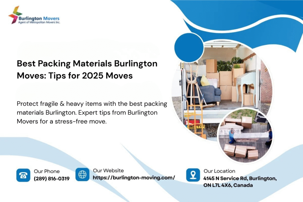 packing materials Burlington