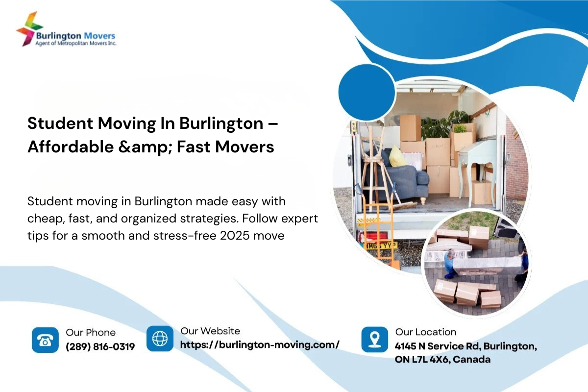 student moving burlington