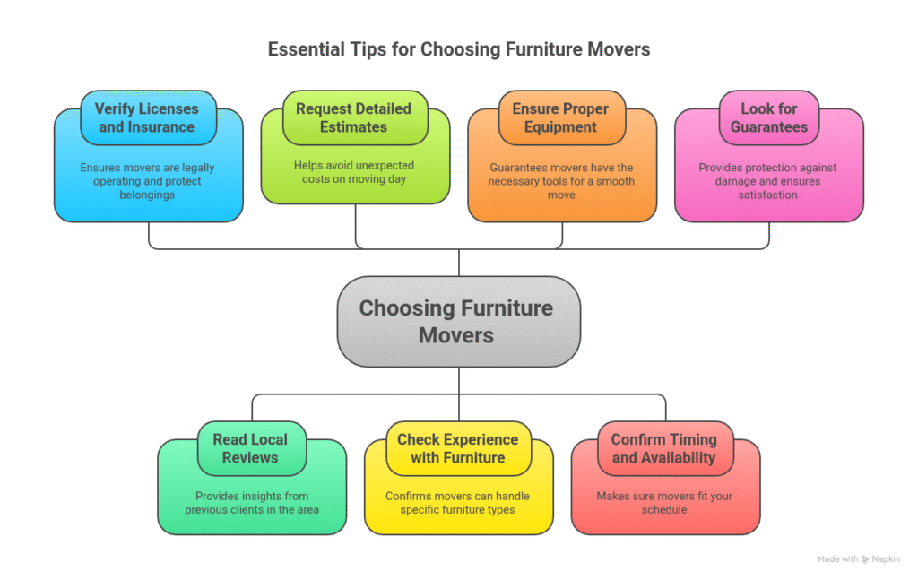 how to choose furniture movers
