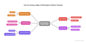 map of burlington ontario canada