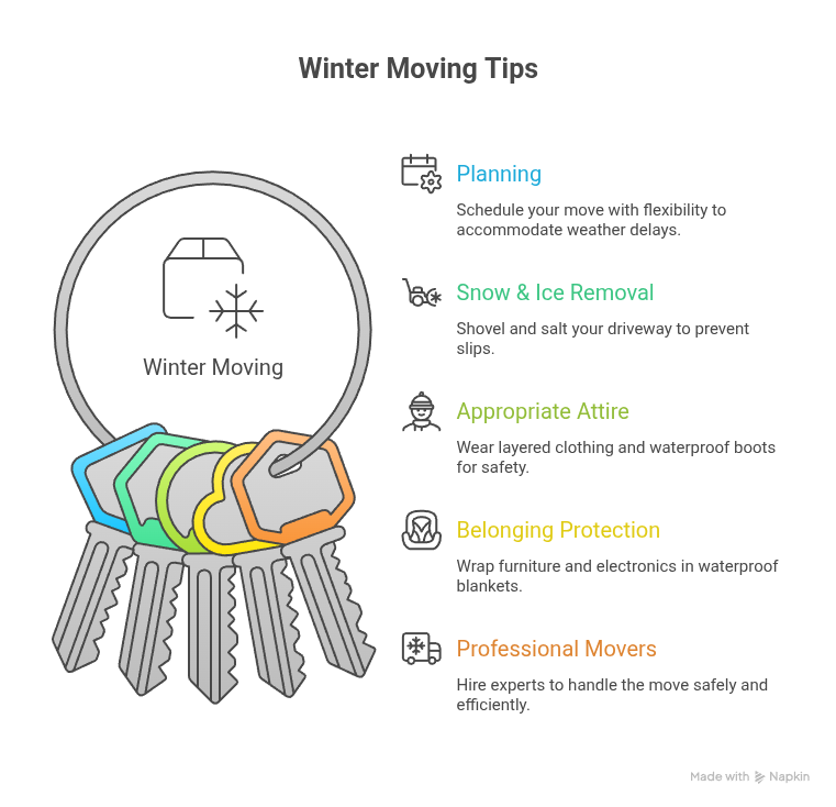 moving in the winter