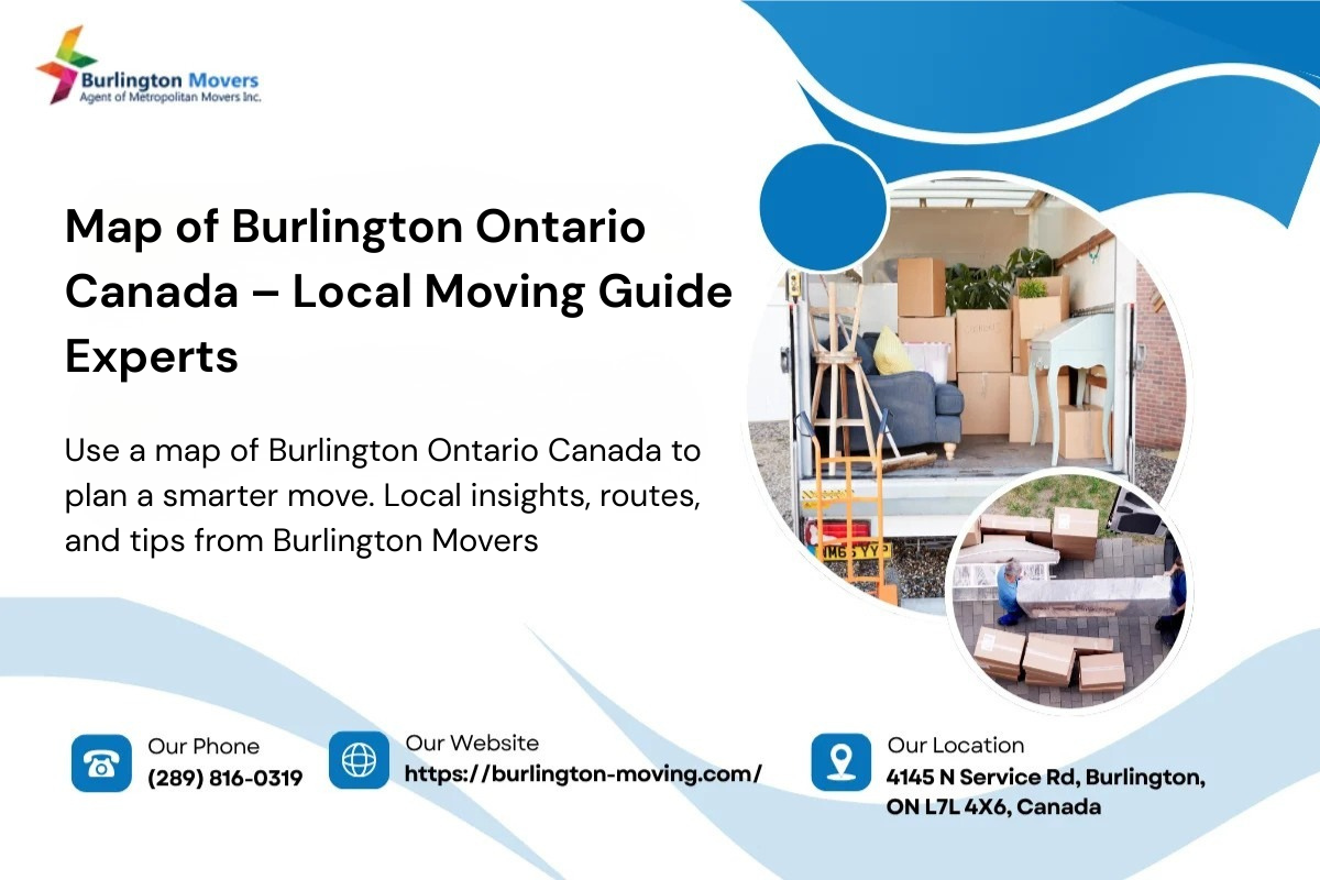 map of burlington ontario canada