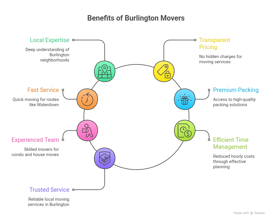 how much do movers cost Burlington to Mississauga