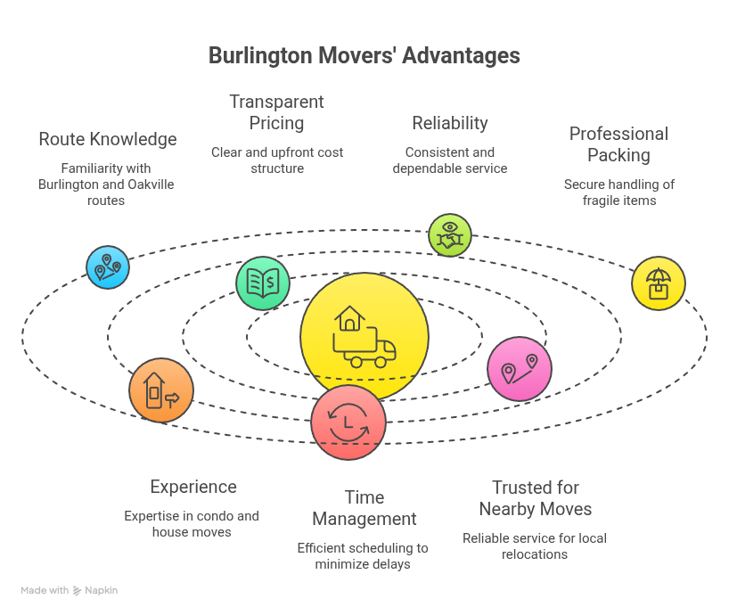 movers Burlington to Oakville comparison