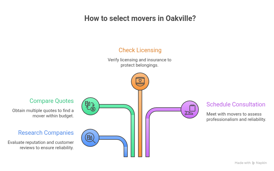 how to choose movers in Oakville
