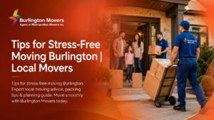 Tips for stress-free moving Burlington
