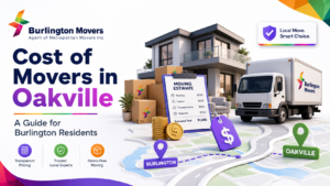 cost of movers in Oakville