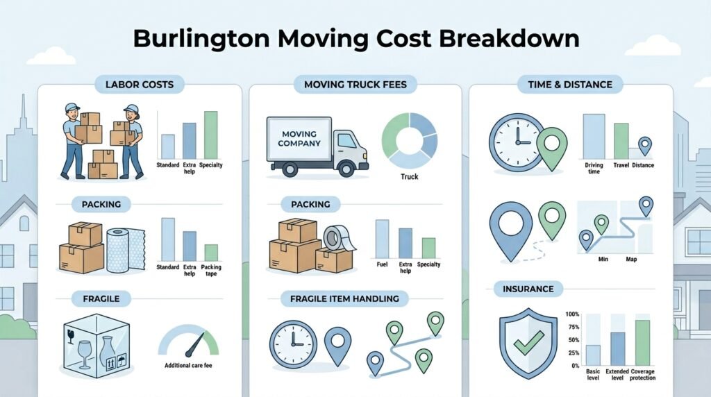 How much do movers cost in Burlington?