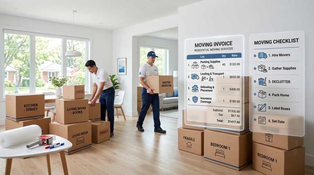 How much do movers cost in Burlington?