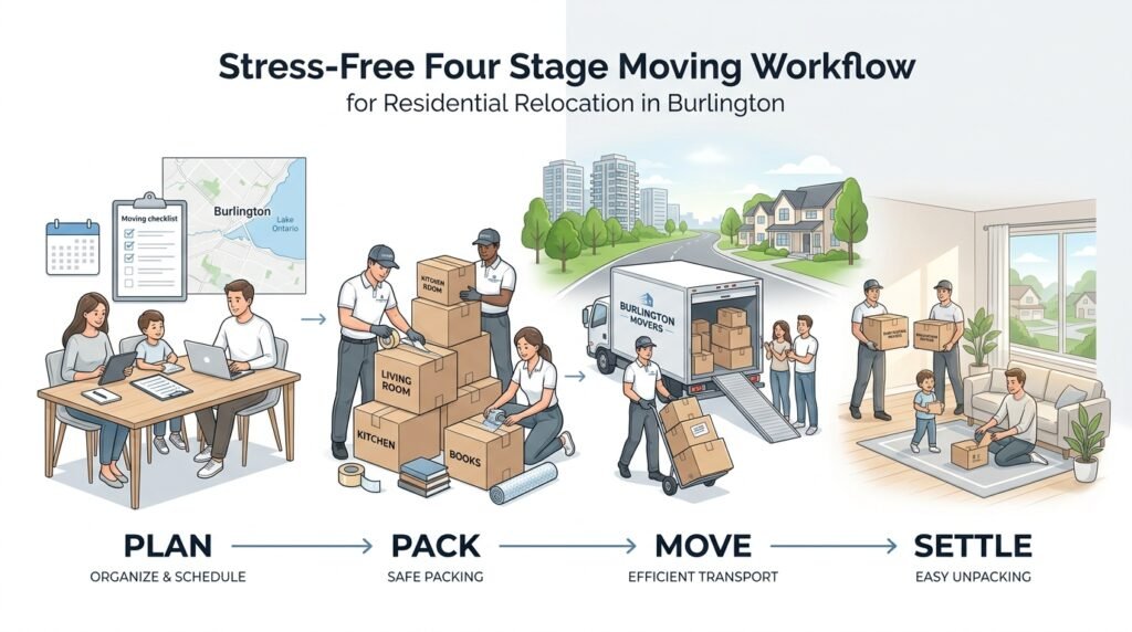 Tips for stress-free moving Burlington